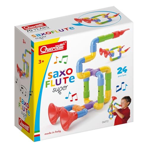 Quercetti Super Saxoflute Musikinstrumente Spielzeug ab 3 Jahre Baby Spielzeug Montessori Konstruktionsspielzeug Geschenk Mädchen Junge Kinderspielzeug Lernspiele Quercetti Super Saxoflute Musikinstrumente Spielzeug ab 3 Jahre Baby Spielzeug Montessori Konstruktionsspielzeug Geschenk Mädchen Junge Kinderspielzeug Lernspiele von Quercetti