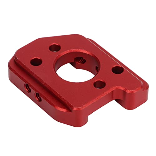 Qukaim Aluminum AlloyRC Motor Mount Aluminiumlegierung RC Motorhalterung für ARRMA 1/5 Serie Autos, Rot, Ersatzteil von Qukaim