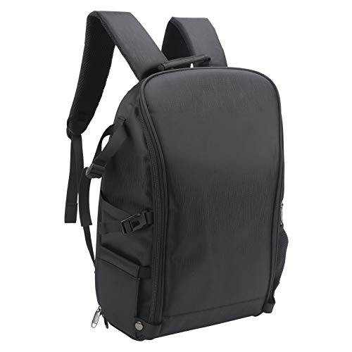 Qukaim BackpackJIFPV Combo Drohne Rucksack, Große Kapazität Lagerung Schultertasche für FPV Combo, Tragetasche in Schwarz und Grau, Ideal für Reisen und Outdoor von Qukaim