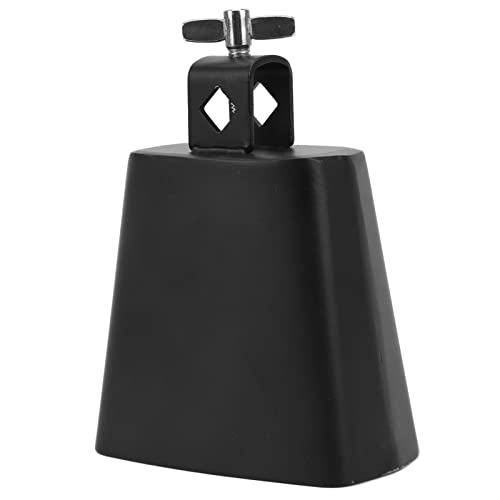 Qukaim Cowbell Noise Makers Metall Kuhglocke Instrument, hohe Haltbarkeit, glänzender Rand, breite Anwendung, Geräuschmacher für Zuhause, Party, Hochzeit von Qukaim