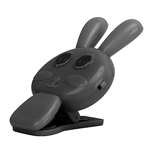 Qukaim Desktop Rabbit Vision Protector Smart Posture Corrector, Electric Desktop Rabbit Clip On Vision Protector, Sitting Posture Reminder Device, Black von Qukaim