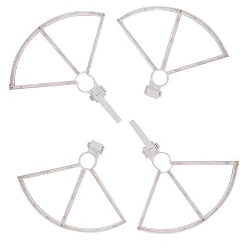 Qukaim Drohne Ersatzteile Drohne Ersatzteile Prler Protector Blade Guard Circle für Hubsan Zino H117S, RC Drohne Zubehör, Schutzring, Weiß von Qukaim