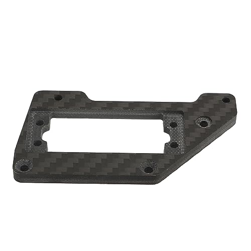 Qukaim RC Car Servo Mount Carbon Fiber Axle RC Servo Mount for Axial SCX10 Pro AXI03028 Chassis 1/10 RC Crawler Car von Qukaim