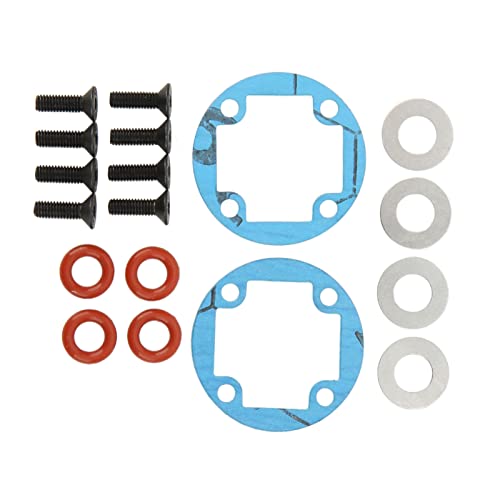 Qukaim RC Differential-Trägergehäuse, Aluminiumlegierung, 29 mm, Getriebeabdeckung für ARRMA 1/7 1/8 von Qukaim