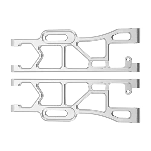 Qukaim RC Hintere untere Schwingenarme, RC Hintere untere Querlenker, Aluminiumlegierung, für Corally Kronos 6S 1/8 Fernfahrzeug (2 Stück) von Qukaim