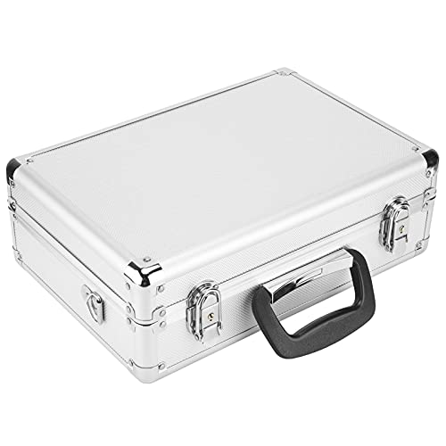 Qukaim Sender Aluminium BagforFLYSKY Universal-Aluminiumgehäuse für Fernbedienung, 2,4 G Modell-Flugzeug-Sendertasche für JR/Futaba/Flysky, leichtes Design, tragbare Aufbewahrungsbox von Qukaim