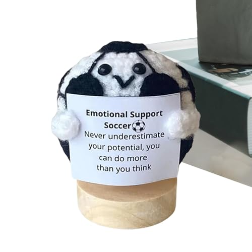 Qukoielly Positive Crochet – Strickball mit inspirierendem Zitat, motivierende Unterstützung, Häkelball mit inspirierendem Zitat für Zuhause, Arbeitsplatz, Einweihung, Schreibtisch Qukoielly Positive Crochet – Strickball mit inspirierendem Zitat, motivierende Unterstützung, Häkelball mit inspirierendem Zitat für Zuhause, Arbeitsplatz, Einweihung, Schreibtisch von Qukoielly