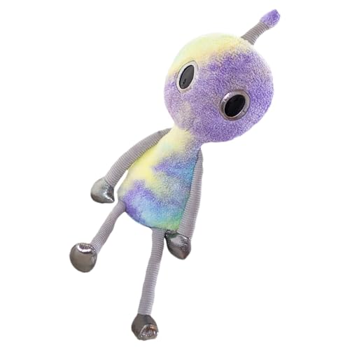 Qumiuu Alien-Actionfiguren,Alien-Plüschpuppe | Kuscheliges Stofftier Alien - Bequemes Touch-Alien-Spielzeug für Auto, Wohnzimmer, Schlafzimmer, Sofa, Couch, Stuhl von Qumiuu