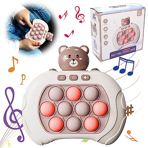 Pop Spielmaschine, Sensorische Zappelspielzeug für Kinder, Puzzle Pop Spielzeug, Pop Fidget it Spielzeug, Quick Push Pop It, Pop it Bubble Sensory Fidget Fidget Spielzeug für Kinder Erwachsene Pop Spielmaschine, Sensorische Zappelspielzeug für Kinder, Puzzle Pop Spielzeug, Pop Fidget it Spielzeug, Quick Push Pop It, Pop it Bubble Sensory Fidget Fidget Spielzeug für Kinder Erwachsene von Qunkun