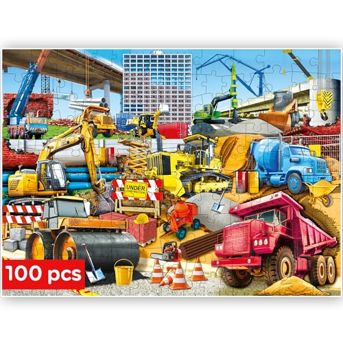 QUOKKA Puzzle 100 Teile Kinder - Solo Puzzle ab 4 5 6 Jahre Für Mädchen und Jungen - Spielzeug zum Lernen von Autos - Spiele Geschenk für Mädchen und Jungen 7 8 9 QUOKKA Puzzle 100 Teile Kinder - Solo Puzzle ab 4 5 6 Jahre Für Mädchen und Jungen - Spielzeug zum Lernen von Autos - Spiele Geschenk für Mädchen und Jungen 7 8 9 von QUOKKA