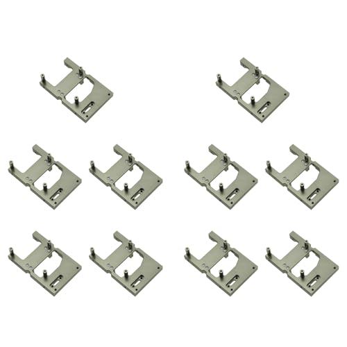 Qupdjxukis 10X Rc Auto Metall Lenkung Servo Warenhaus Feste Halterung für B14 B24 C14 C24 Q65 Mn D90 D99S Mn45, von Qupdjxukis