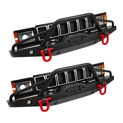 Qupdjxukis 2X für C14 C24 C24-1 1/16 RC Auto Upgrade Teile Front StoßStange Front Gitter ZubehöR von Qupdjxukis