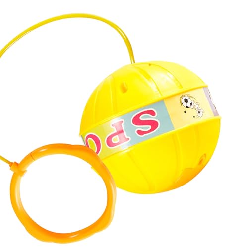 Qurygin Blinkender Springball, Knöchel-Springseil-Sprungball - Sicheres Springspielzeug für Übungen,Flexibles Knöchel-Springseil-Spiel, Fitness-Spielzeug für Kinder, Mädchen, Jungen, Kinder von Qurygin