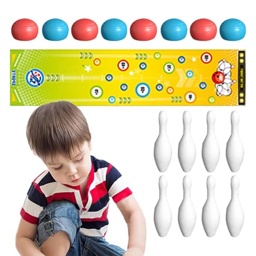 Qurygin Interaktives Curling-Spiel, Curling-Spiel für Kinder - Interaktive Spielespielzeuge,Spiel Basketball Fußball Golf Bowling Ball, tragbare herausfordernde Familienspiele für 8 Jahre und älter von Qurygin