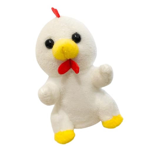 Qurygin Tierhandpuppen,Fingerpuppen für Kleinkinder, Kinderpuppen Plüschtiere, Huhn-Esel-Fingerspielzeug, Lernspielzeug, Stofftier-Plüschpuppe für Kleinkinder, und Mädchen von Qurygin