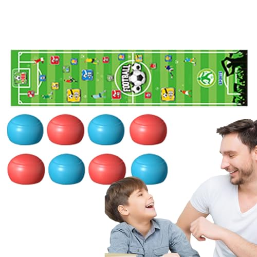 Qurygin Tisch-Curling-Spiel, interaktives Curling-Spiel - Interaktive Spielespielzeuge - Spiel Basketball Fußball Golf Bowling Ball, tragbare herausfordernde Familienspiele für 8 Jahre und älter für von Qurygin