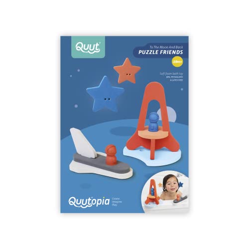QUUT Puzzle Friends Weltraum-Abenteuer - Innovatives Badespielzeug & Babyspielzeug ab 10 Monaten - Fördert Motorik, Kreativität & Fantasie - Inklusive Fingerpuppen & Aufbewahrung QUUT Puzzle Friends Weltraum-Abenteuer - Innovatives Badespielzeug & Babyspielzeug ab 10 Monaten - Fördert Motorik, Kreativität & Fantasie - Inklusive Fingerpuppen & Aufbewahrung von Quut