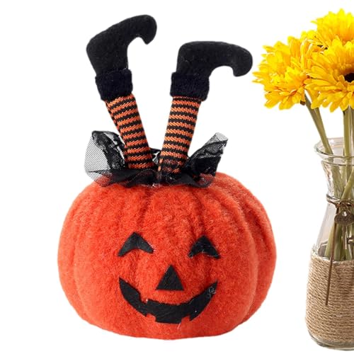 Quzente Halloween-Plüsch,-Plüsch | Weiches Kissen mit Hexenfüßen | Einzigartige Halloween-Dekoration, süßes -Stofftier, Partygeschenke von Quzente