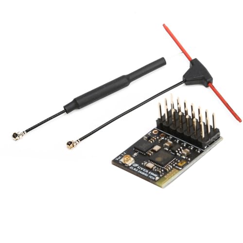 Qweradr Für Cyclone ELRS 2.4G Empfänger PWM ExpressLRS RX 2400RX PCB PWM/CRSF für RC Drohne FPV Quadrocopter von Qweradr