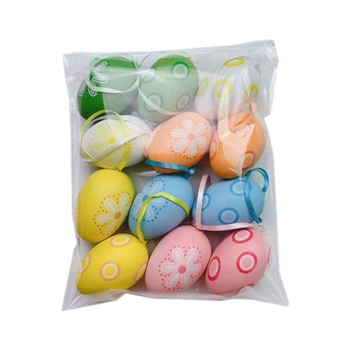 Qwertfeet B Ostern DIY Eier, einhändig bemalte Eier, Kindergarten, Spielzeug zum Ausmalen, Simulationseier zum Ausmalen von Qwertfeet
