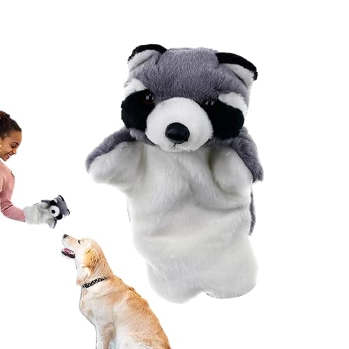 Qyljeiwred Handpuppen für Katzen – Plüsch Cute Wrestler Interaktive Beißpuppe – Pretend Play Pet Plüsch Hand Wrestling Puppet Spielzeug für Hund, Kätzchen, Katze von Qyljeiwred