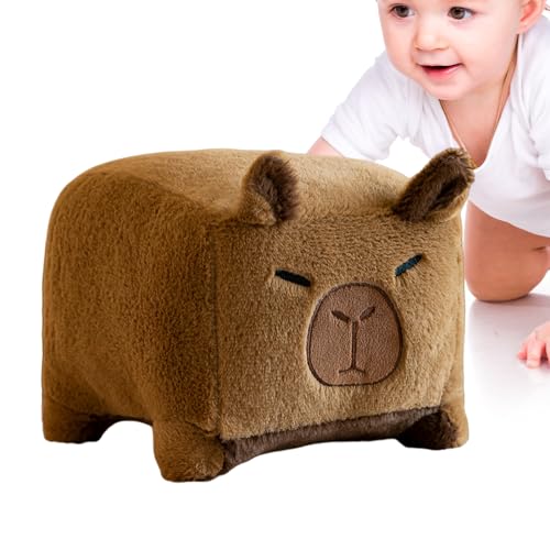 Capybara Puppe, Plüschtier, Plüschtier, Cartoon, niedlich, für Sammler, 29 x 40 cm, Erwachsene, Kinder, Mädchen, Damen, Teenager, Gentle Hugging Companion Capybara Puppe, Plüschtier, Plüschtier, Cartoon, niedlich, für Sammler, 29 x 40 cm, Erwachsene, Kinder, Mädchen, Damen, Teenager, Gentle Hugging Companion von Qzdtue