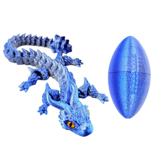 Dragon Egg Fidget Toys, Flexible Desk Figur, Dragon Decor, Flexible Dichtungen Desktop Drachenmodell, Dragon Egg Desk Toy, Drachenspielzeug für , Dragon Egg Toy für Mädchen, flexibel von Qzdtue