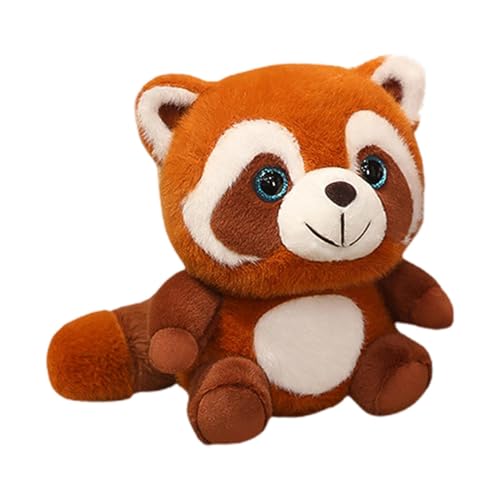 Qzdtue Animal Raccoon Doll, Raccoon Plush Pillow, Soft Stuffed Raccoon Toy Kids, Small Plush Sofa Decoration, Small Stuffed Toy, Kids, Sofa Decoration Gift, Plush Stuffed Animal Small von Qzdtue