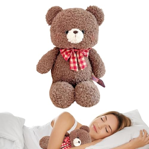 Qzdtue Bear Plüschtier, Cartoon Stuffed Animal Plüsch, Soft Bear Kids, niedliche Upholster Stuffedtoy Doll, 40,5 cm, niedliches Plüschtier für Schlafzimmer von Qzdtue