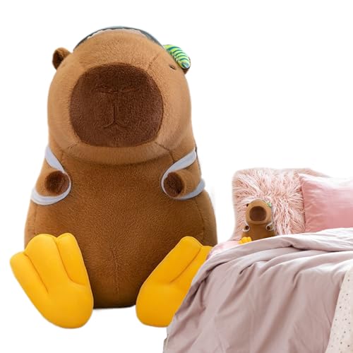 Qzdtue Capybara Plüsch, weich, kompakt, Capybara, tragbar, mit entzückendem Badeanzug, Outfit und Stoff für Babys, Kinder, Erwachsene, Zuhause, Auto, Graduation Qzdtue Capybara Plüsch, weich, kompakt, Capybara, tragbar, mit entzückendem Badeanzug, Outfit und Stoff für Babys, Kinder, Erwachsene, Zuhause, Auto, Graduation von Qzdtue
