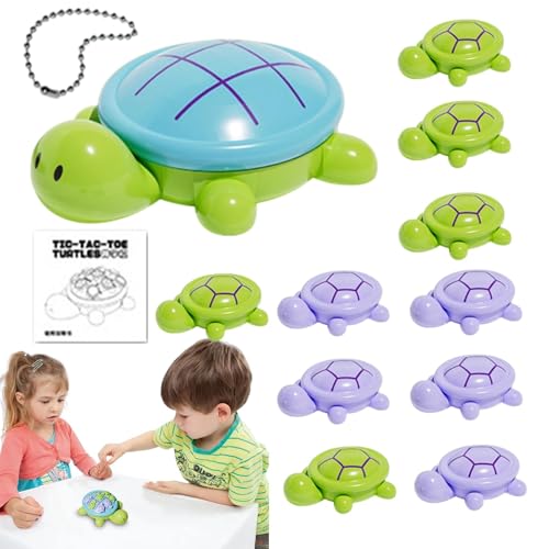 Qzdtue Chess Strategy Game, Interactive Turtle Design Strategy Board Game, Magnetic Puzzle Game for Kids Ages 3+, Coffee Table Game for Family Fun, Educational Toy for Developing Skills von Qzdtue