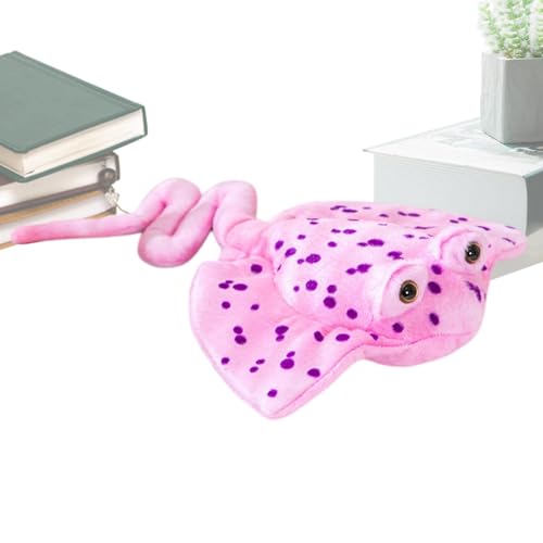 Qzdtue Manta Ray Soft Doll, Realistic Manta Ray Plüsch, Gefülltes Sea Animal Toy, Plüschpuppe für Wohnzimmer, Meer Tier, Manta Ray Stuffed Tier, Plüschtier für Schlafzimmer, Themed Plush Toy von Qzdtue