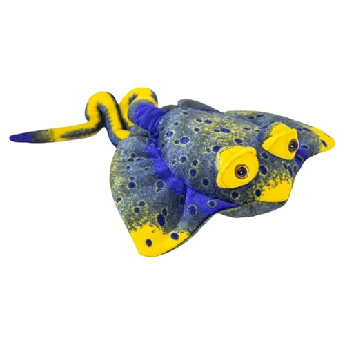 Qzdtue Manta Ray Soft Doll, Realistic Manta Ray Plüsch, Gefülltes Sea Animal Toy, Plüschpuppe für Wohnzimmer, Meer Tier, Manta Ray Stuffed Tier, Plüschtier für Schlafzimmer, Themed Plush Toy von Qzdtue