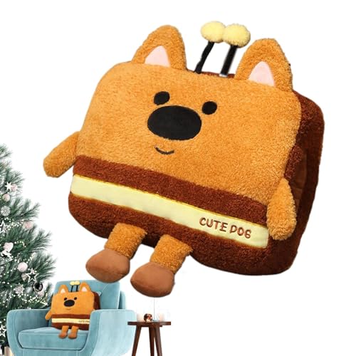 Qzdtue Soft Stuffed Animal Plush Doll, Comfortable Dog Plush for Kids, Kids Plush Dog Animal Toy, Bee Dog Plush for Children, Plush Animal Dog for Toddler, Huggable Dog Plush Toy von Qzdtue