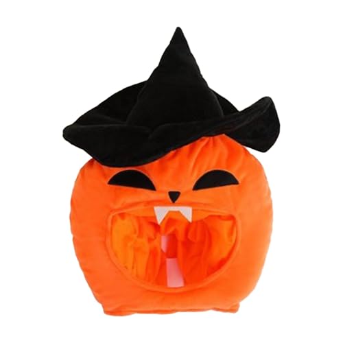 Qzdtue Witch Hat Erwachsene | Halloween Witch Hat | Lustige Halloween-Kostüm-Hut | Pumpkin Wizard Hat, Dekorativer Halloween-Hut, Halloween Wizard Hat, Halloween Kostüm Zubehör, Uni Witch Hat von Qzdtue