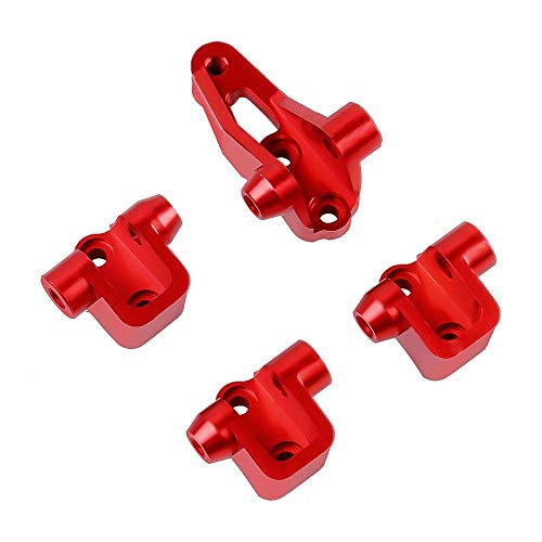 TRX4 Metal Axle Mount Set Suspension Links Stand for RC Crawler Car Traxxas TRX-4 8227 Upgrade Parts - Red von R/C Car Parts