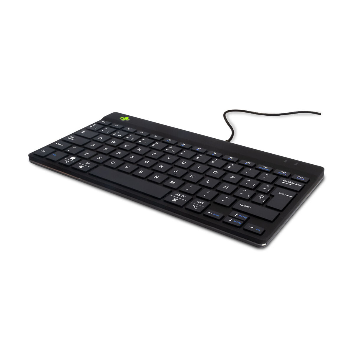 Keyboard R-Go RGOCOESWDBL Black Spanish Qwerty von R-Go