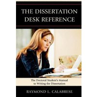 The Dissertation Desk Reference von R&L Education