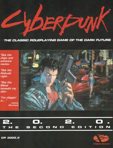 R. Talsorian Games Cyberpunk 2.0.2.0 - RPG Core Rulebook 2nd Edition (2020) - English, RTGCP3002 von R. Talsorian Games