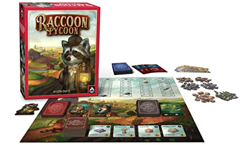 Forbidden Games - Waschbär Tycoon (Standard Edition) - Brettspiel, A11 von RACCOON TYCOON