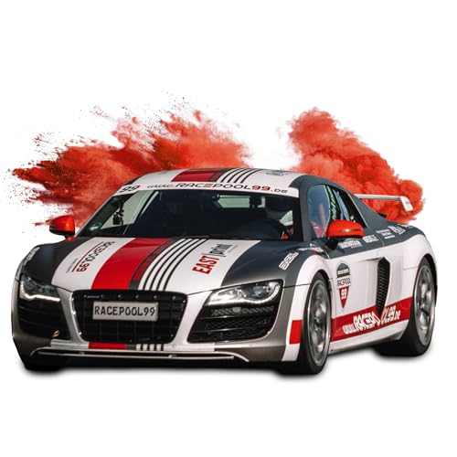 Racepool99 Erlebnis Gutschein - 1 Runde selber Fahren mit Audi R8 auf Rennstrecke Oschersleben/Geschenke für Autoliebhaber/Geschenkidee für Männer von RACEPOOL99 Steve Mizera