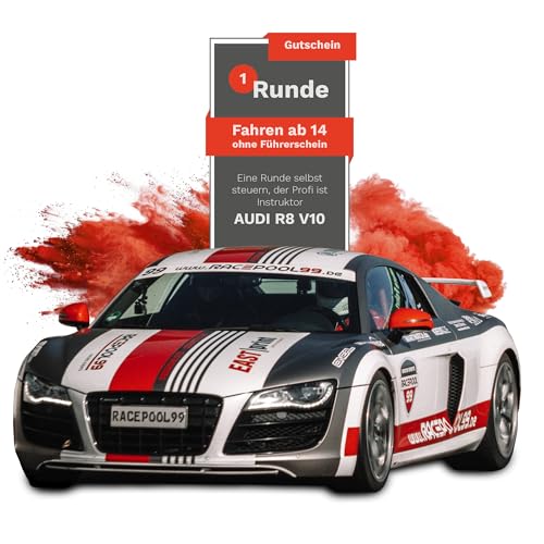 Racepool99 Erlebnis Gutschein - 1 Runde selber Fahren mit Porsche 911 GT3 auf Rennstrecke Sachsenring/Geschenke für Autoliebhaber/Geschenkidee für Männer von RACEPOOL99 Steve Mizera