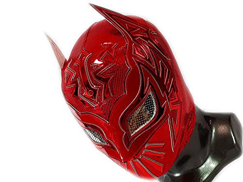 RAFAEL0666 red caristico Wrestling MASK Wrestler Maske Luchador Kostüm Lucha Libre Mexikanische Maske holo von RAFAEL0666