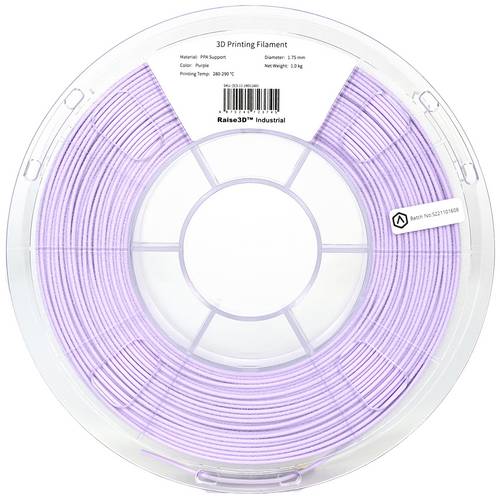 RAISE3D PMRA-1000 Industrial PPA Support Filament PPA Support 1.75mm 1000g Lila 1St. von RAISE3D