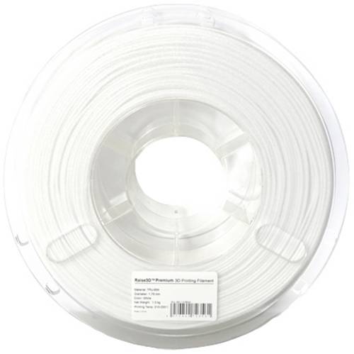 RAISE3D PMRA-1004-003 Premium TPU-95A Filament TPU 1.75mm 1000g Weiß Premium 1St. von RAISE3D