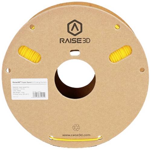 RAISE3D PMRA-1019-005 Hyper Speed PLA Filament PLA 1.75mm 1000g Gelb 1St. von RAISE3D