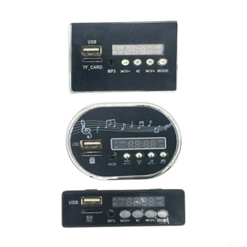 Kinder Elektroauto 12V Musikplayer Batterieanzeige USB-Schnittstelle (No.4 12V Bluetooth) von RANRAO
