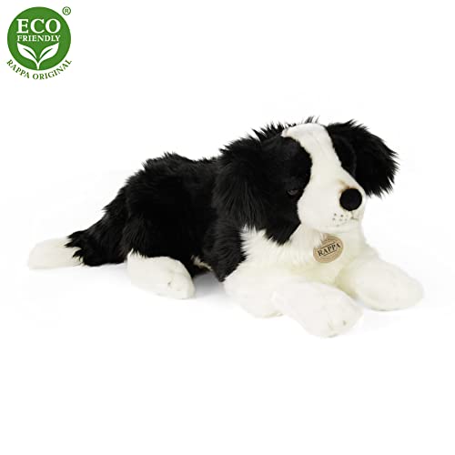 RAPPA Plüsch Dog Border Collie liegend 45 cm UMWELTFREUNDLICH von RAPPA