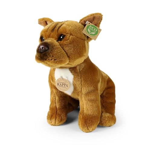 RAPPA Staffordshire Bullterrier Plüschhund braun sitzend 30 cm UMWELTFREUNDLICH RAPPA Staffordshire Bullterrier Plüschhund braun sitzend 30 cm UMWELTFREUNDLICH von RAPPA