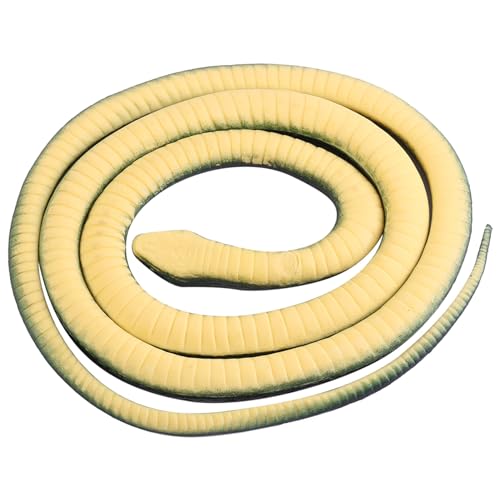 RASTKY Realistische Gummischlangengarten-Requisiten Lustiger Witz Streich Spielzeug- 1pc 130 cm Longsoft Gummischlange RASTKY Realistische Gummischlangengarten-Requisiten Lustiger Witz Streich Spielzeug- 1pc 130 cm Longsoft Gummischlange von RASTKY